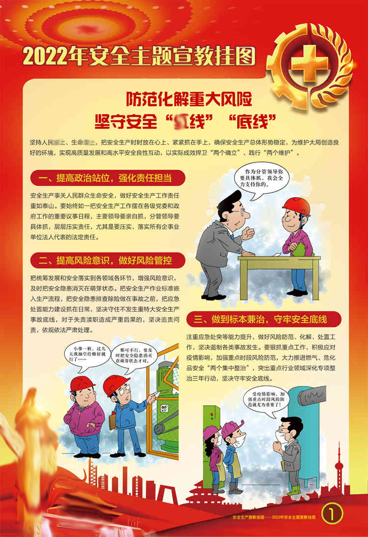 2022年安全生产月主题宣教挂图-AQ5054