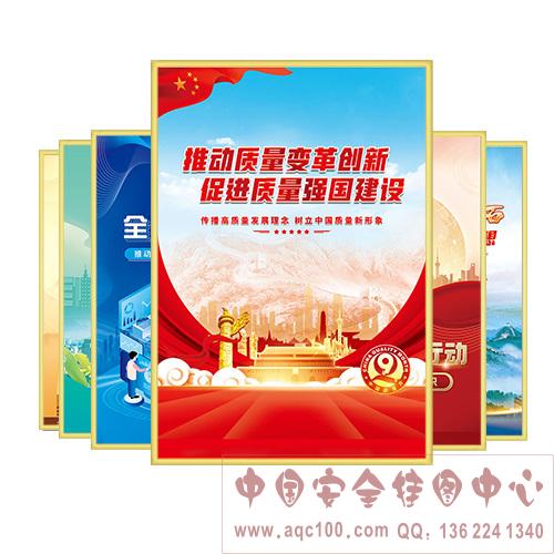 推动质量变革创新 促进质量强国建设宣教海报