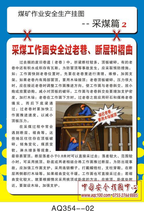 煤矿作业安全生产挂图-采煤篇-AQ354