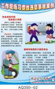 工作现场习惯性违章事故挂图-AQ350