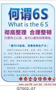 企业车间6S宣传挂图-GT002