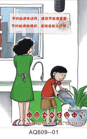 用电安全情景宣传挂图-AQ609