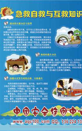 急救自救互救知识宣传单-DZ068