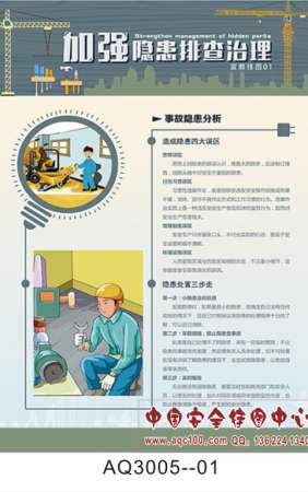 加强隐患排查治理宣传挂图-AQ3005